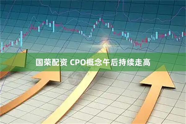 国荣配资 CPO概念午后持续走高
